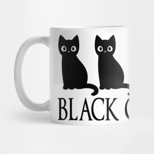 Black Cats Mug